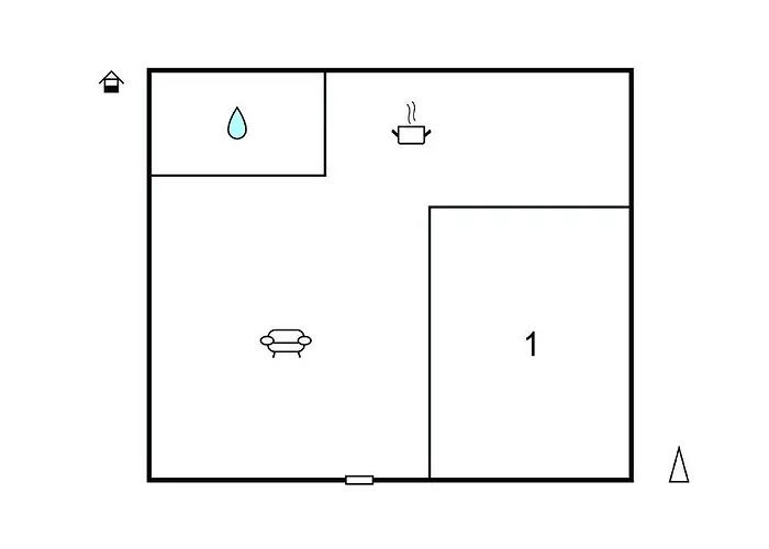 1 Bedroom Beautiful In Appartement